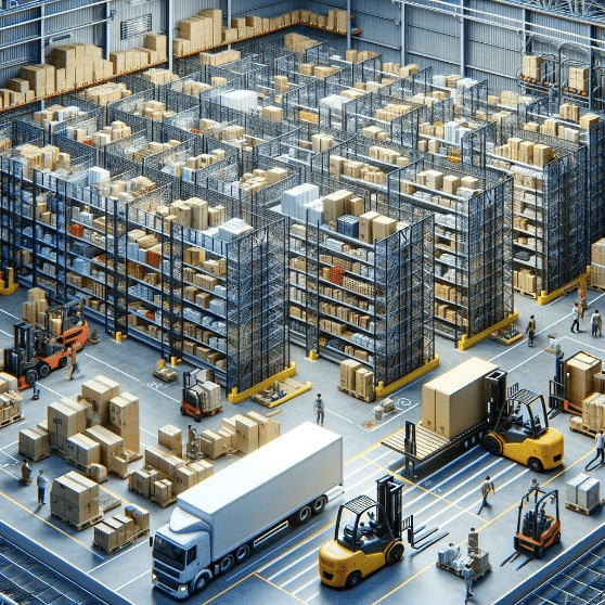 Efficient storage and shipping processes